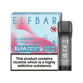 ELF BAR ELFA PRE-FILLED PODS (PACK OF 2) - Blueberry Cotton Candy - Click & Vape